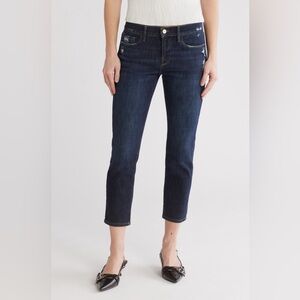 Frame Denim Women’s Le Garçon Crop Jean Covant Wash 31